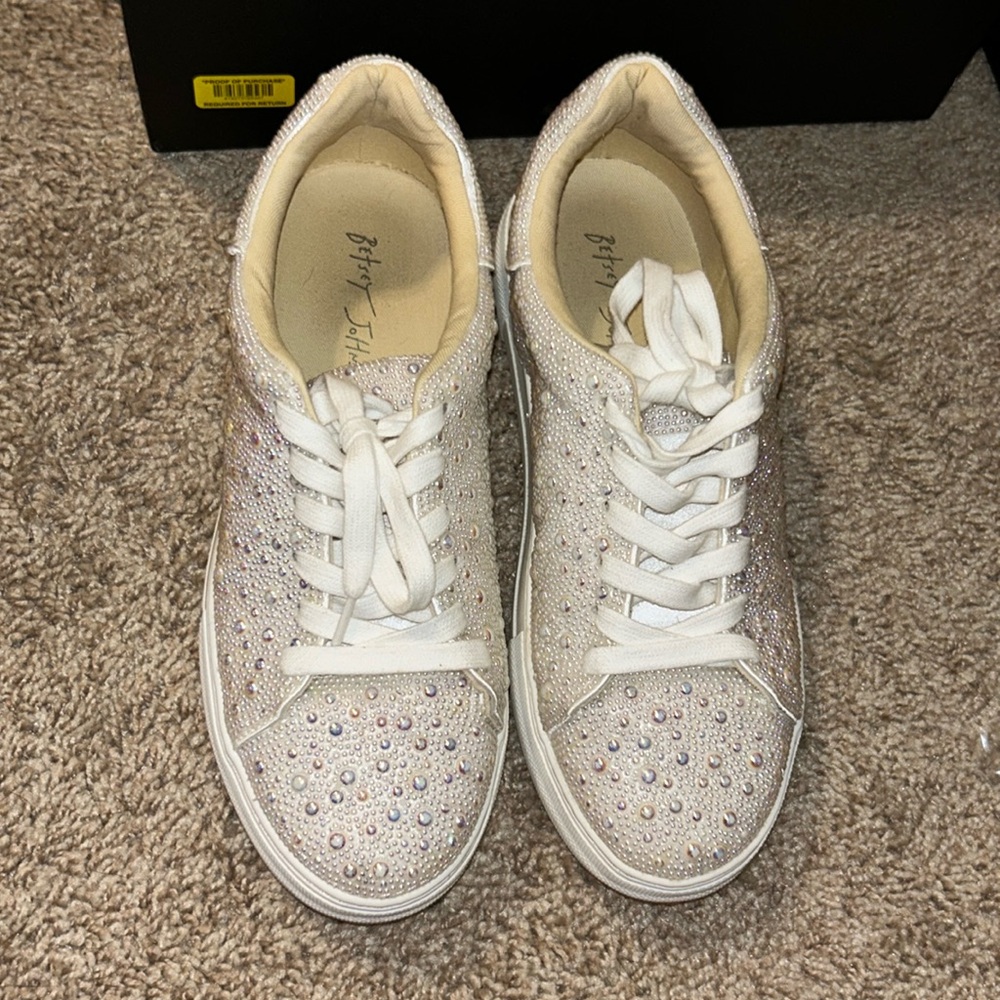 Betsy Johnson pearl shoes